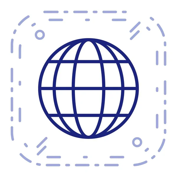 Illustrazione Globe Icona — Foto Stock