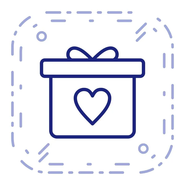 Illustration Geschenk-Symbol — Stockfoto