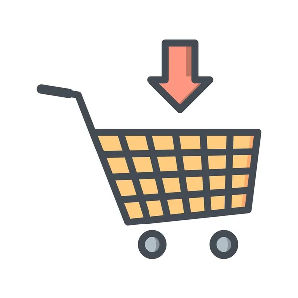 Illustration  Add to Cart Icon — Stock Photo, Image