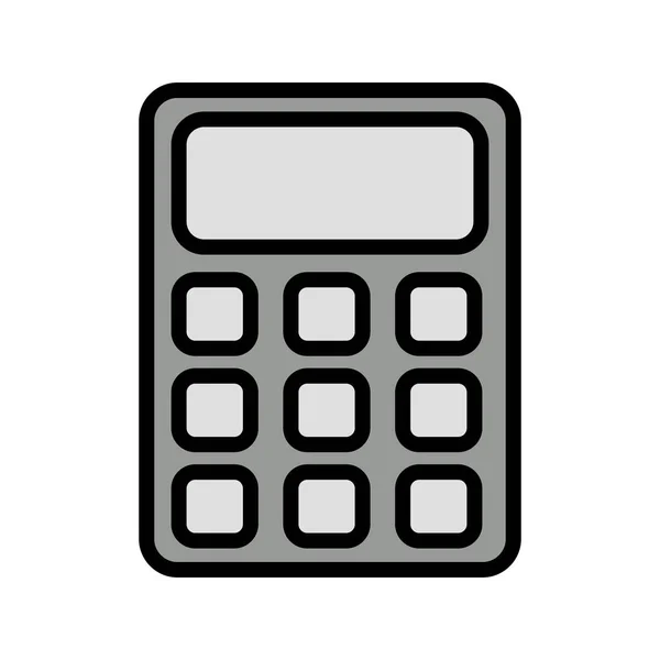 Ikona kalkulator ilustracji — Zdjęcie stockowe