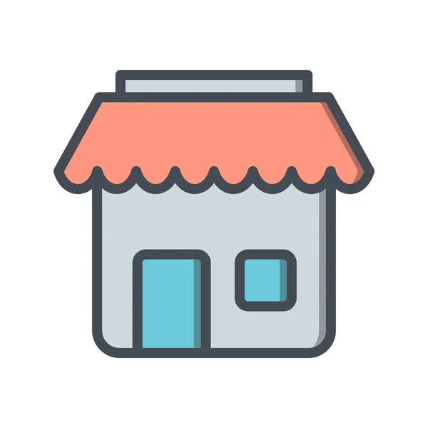 Illustration Shop Icon — Stock Photo, Image