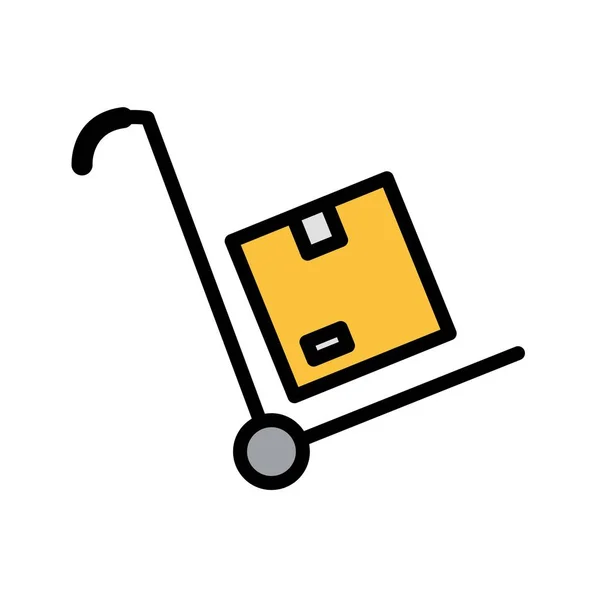Illustration  Trolley Icon — Stock Photo, Image