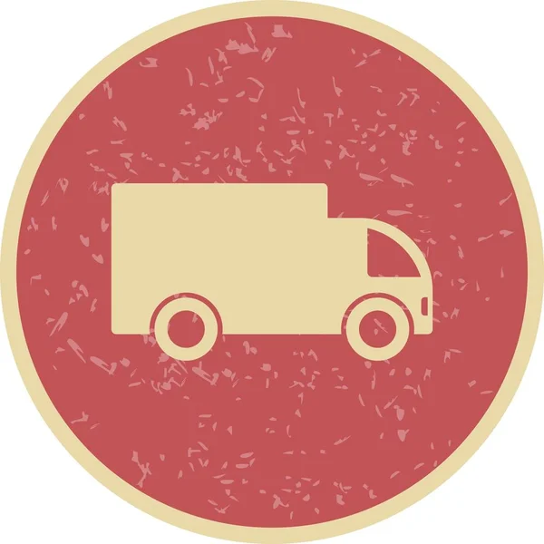 Illustration  Truck Icon — Stock Photo, Image