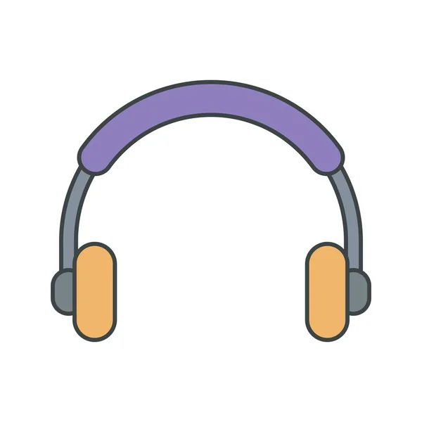 Illustration  Headphones Icon — Stock Photo, Image