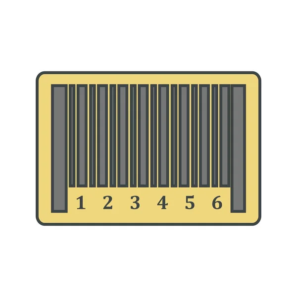 Ilustração Ícone de código de barras — Fotografia de Stock