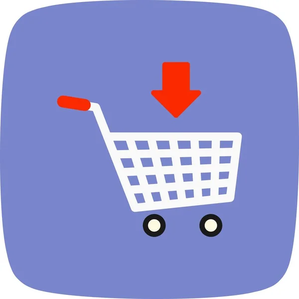 Illustration  Add to Cart Icon — Stock Photo, Image