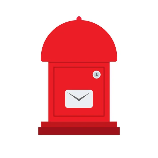 Ícone de Ilustração Postbox — Fotografia de Stock