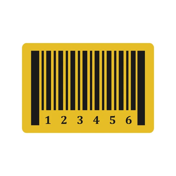 Ilustración Icono de código de barras — Foto de Stock
