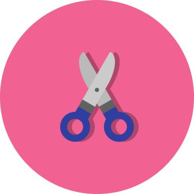 İllüstrasyon Makas Simgesi