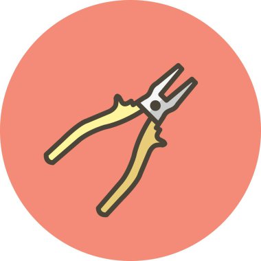 İllüstrasyon Plier Simgesi