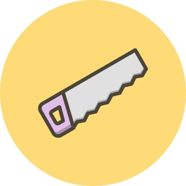 İllüstrasyon Testere Simgesi