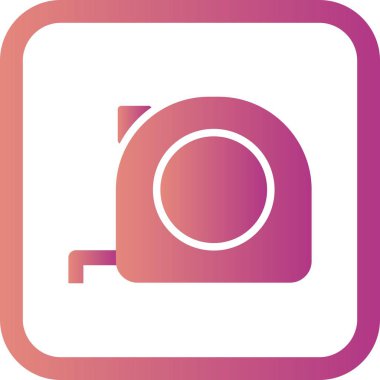 İllüstrasyon Ölçüm bandı Simgesi