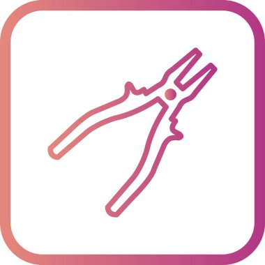 İllüstrasyon Plier Simgesi