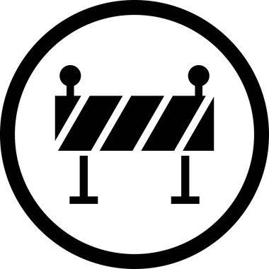 İllüstrasyon Bariyer Simgesi