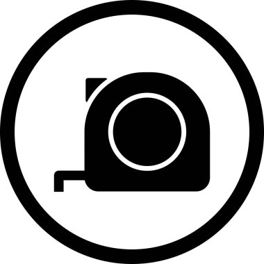 İllüstrasyon Ölçüm bandı Simgesi