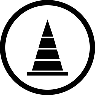 İllüstrasyon Koni Simgesi