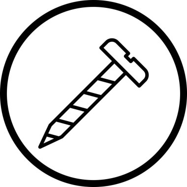 İllüstrasyon Vida Simgesi