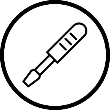 İllüstrasyon Tornavida Simgesi