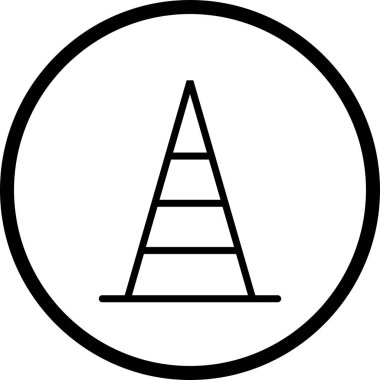 İllüstrasyon Koni Simgesi