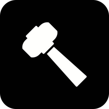 İllüstrasyon Çekiç Simgesi