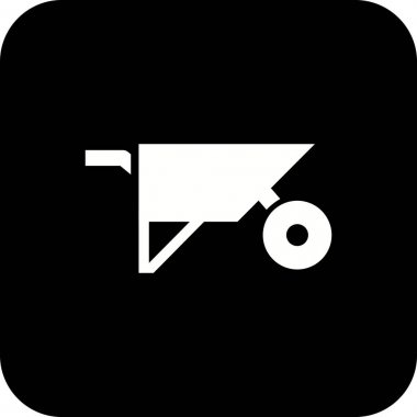 İllüstrasyon El Arabası Simgesi