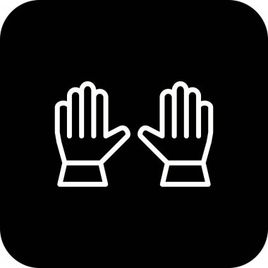 İllüstrasyon Eldiven Simgesi
