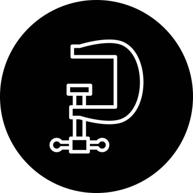 İllüstrasyon Mengene Simgesi