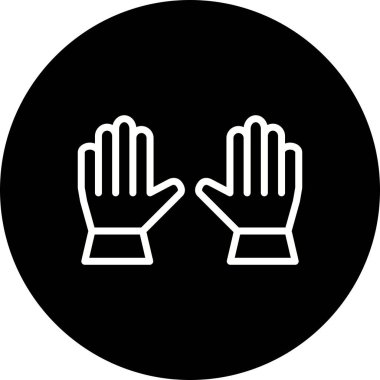 İllüstrasyon Eldiven Simgesi
