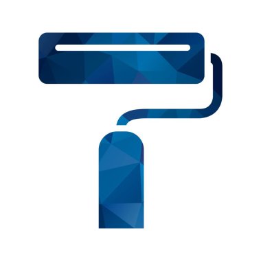 İllüstrasyon Boya rulo Simgesi