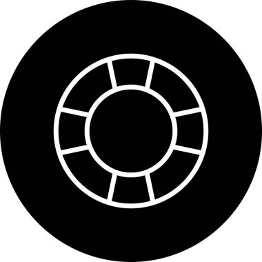 İllüstrasyon yaşam preserver simgesi