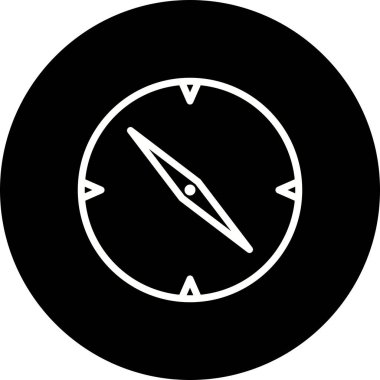 İllüstrasyon Pusula Simgesi