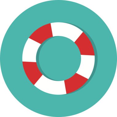 İllüstrasyon yaşam preserver simgesi