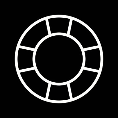 İllüstrasyon yaşam preserver simgesi