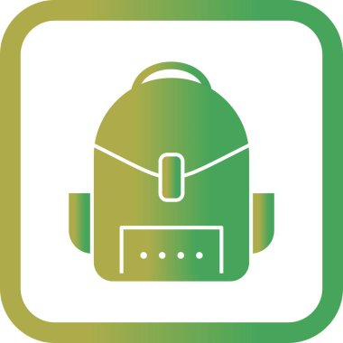 İllüstrasyon çantası simgesi