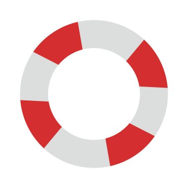 İllüstrasyon yaşam preserver simgesi