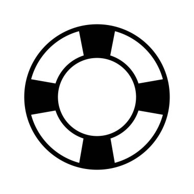 İllüstrasyon yaşam preserver simgesi