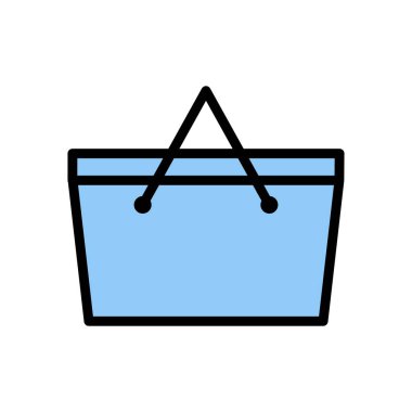 İllüstrasyon piknik sepeti simge