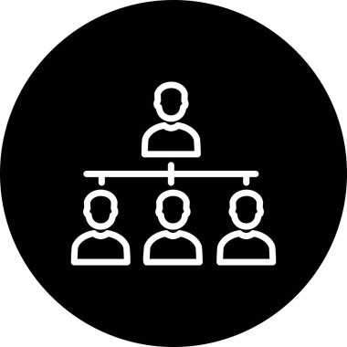 İllüstrasyon Organizasyon Simgesi