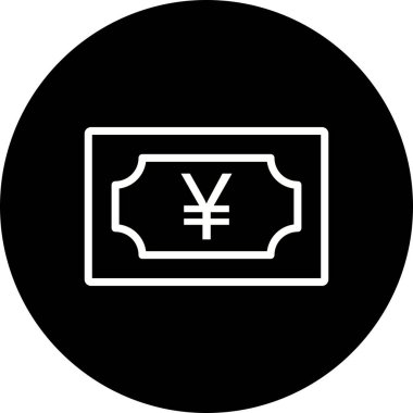 İllüstrasyon Yen Simgesi