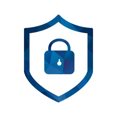 İllüstrasyon Çevrimiçi Koruma Simgesi