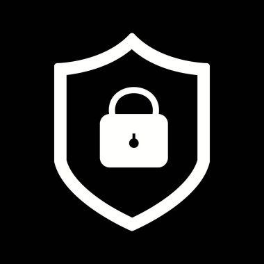 İllüstrasyon Çevrimiçi Koruma Simgesi