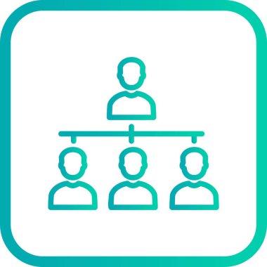 İllüstrasyon Organizasyon Simgesi