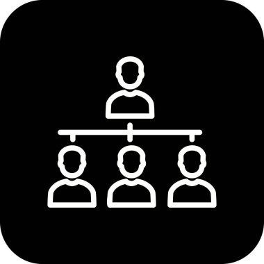 İllüstrasyon Organizasyon Simgesi