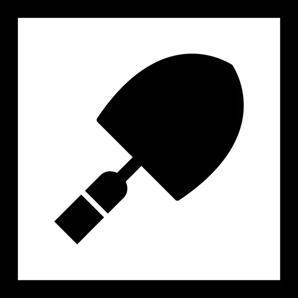 Illustration  Trowel Icon — Stock Photo, Image