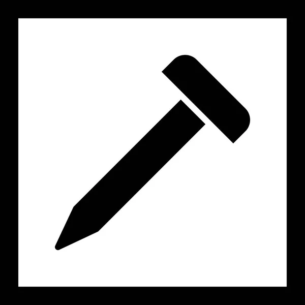 Illustration  Nail Icon — Stock Photo, Image