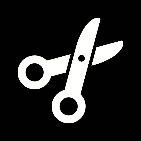 Illustratie Scissor-pictogram — Stockfoto