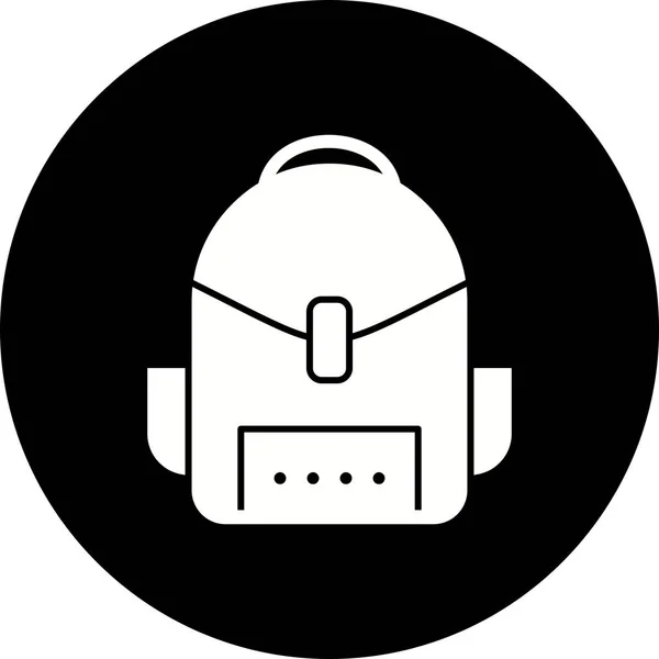 Illustration väska ikon — Stockfoto