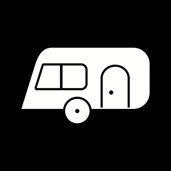 Icono de la caravana de ilustración — Foto de Stock
