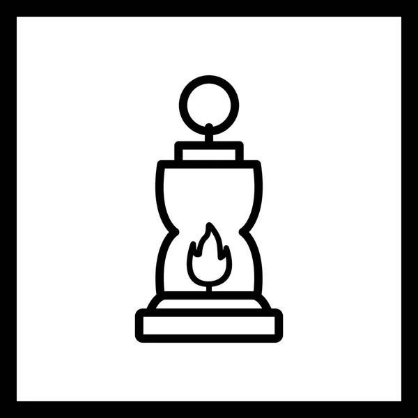 Ilustracja Lantren ikona — Zdjęcie stockowe