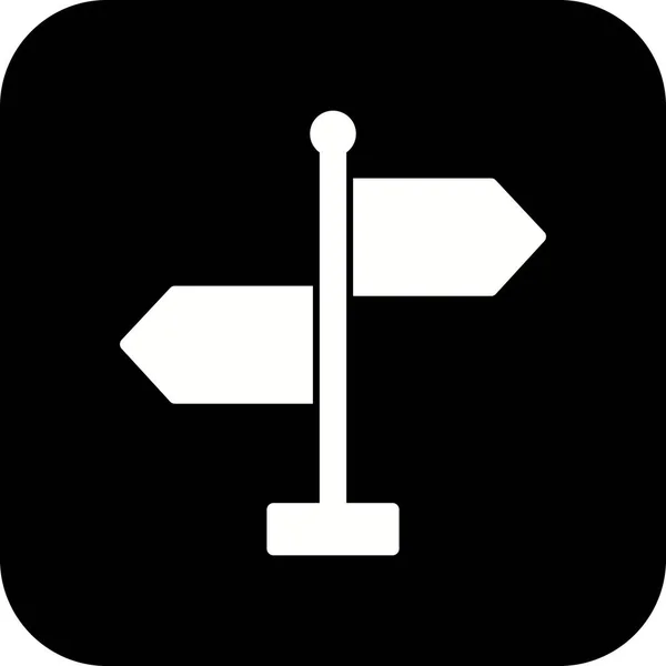 Illustration  Direction Icon — Stock Photo, Image